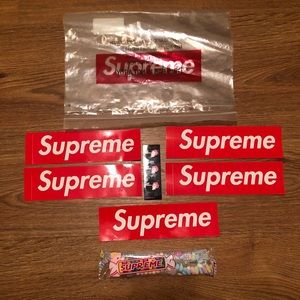 Supreme Smarties Necklace 5x BOGO Stickers + Ziplock Bag + Love That Supreme